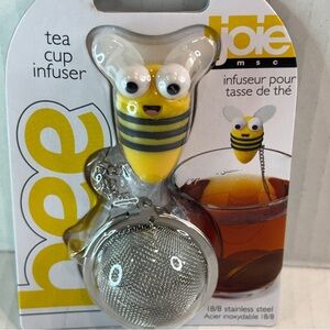 🆕 Joie MSC Bee 🐝 Tea Infuser – Adorable Honeybee Loose Leaf Tea Cup Strainer 🐝